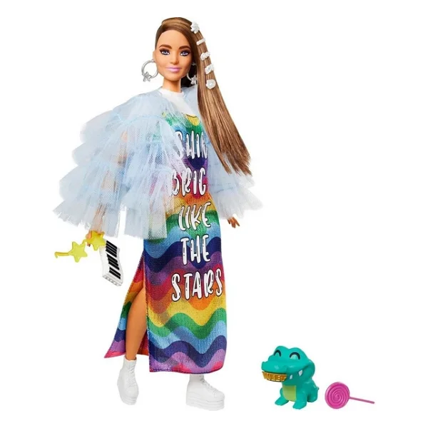Barbie Extra Bebek GRN27 - Görsel 8