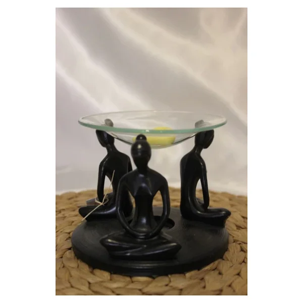 Buhurdanlık Siyah Buhardanlık Şiva Kızlar Cam Yoga - Görsel 10
