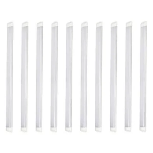 Penta 10'lu Paket 120 Cm 40 Watt Çift Sıra Ledli Led Bant Armatür Ücretsiz Kargo 6500 Kelvin Beyaz Renk - Görsel 6
