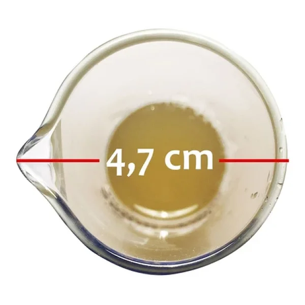 Achem 250Ml Cam Mezür Uzun Form Mavi Skala - Görsel 6