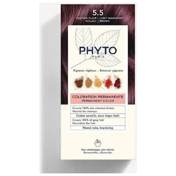 Phyto Color Sac Boyasi - 5.5 Acik Kestane Akaju - Görsel 2
