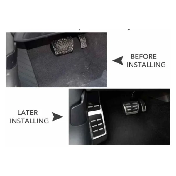 Audi A4 B8 Otomatik Pedal Seti Geçmeli Tip 2007 Sonrası - Görsel 3