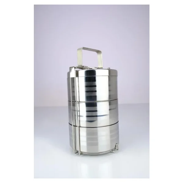 Cooker Yk1091 3'lü Çelik Sefer Tası - Görsel 6