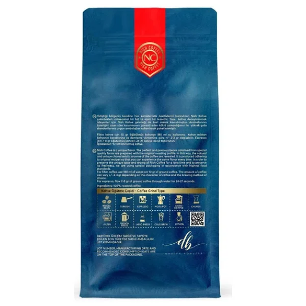 Nish Special Beans Endonezya Java Filtre Kahve 1 kg - Görsel 5