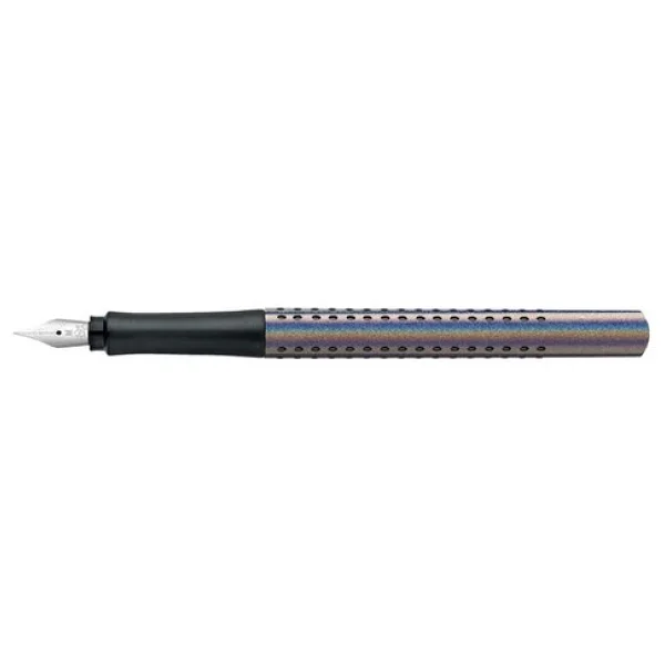 Faber-Castell Grip Edition Glam Gümüş Dolma Kalem - Görsel 8