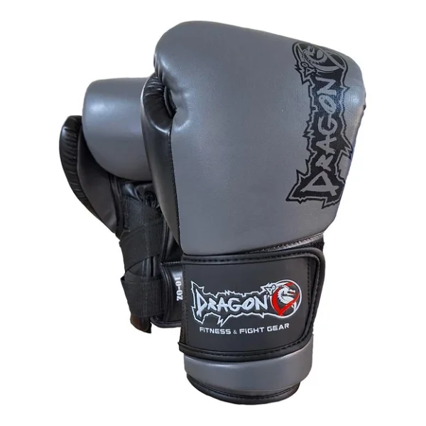 Dragondo 30376-P Gri Kunuri 3 Boks Eldiveni Muay Thai Eldiveni Kick Boxing Eldiveni - Görsel 3
