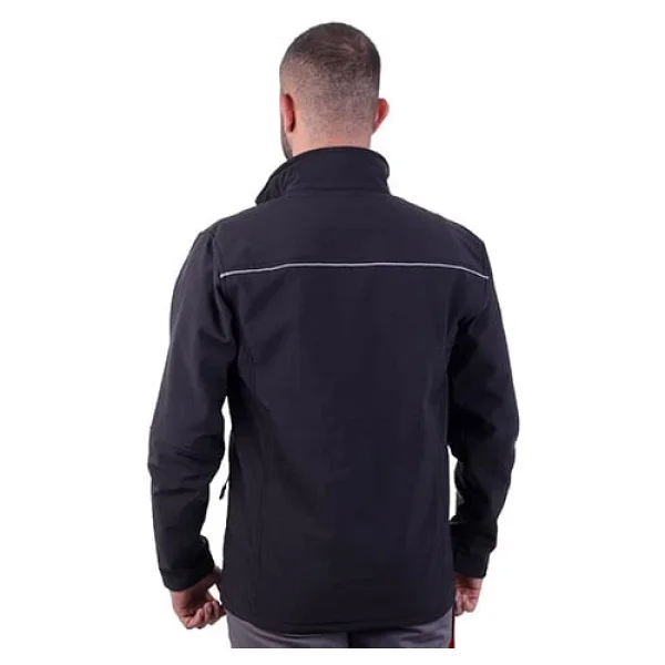 Eser - Softshell Yonetici Montu - Siyah - Görsel 2