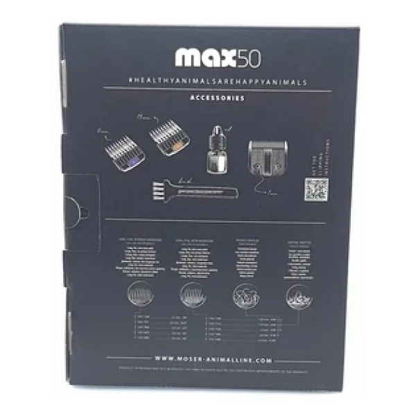 Wahl Moser Max 50 Black - Görsel 8