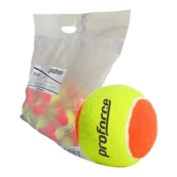 Proforce 7 Yaş Turuncu Noktalı Tenis Topu 48 Li Paket Tb7 - Görsel 2