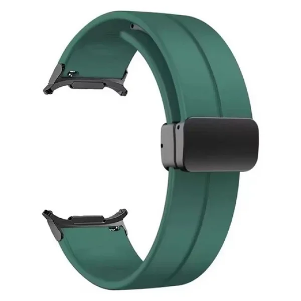 Gpack Samsung Galaxy Watch Ultra 47mm Kordon Silikon Ayarlanabilir Mıknatıslı HS24 - Görsel 5