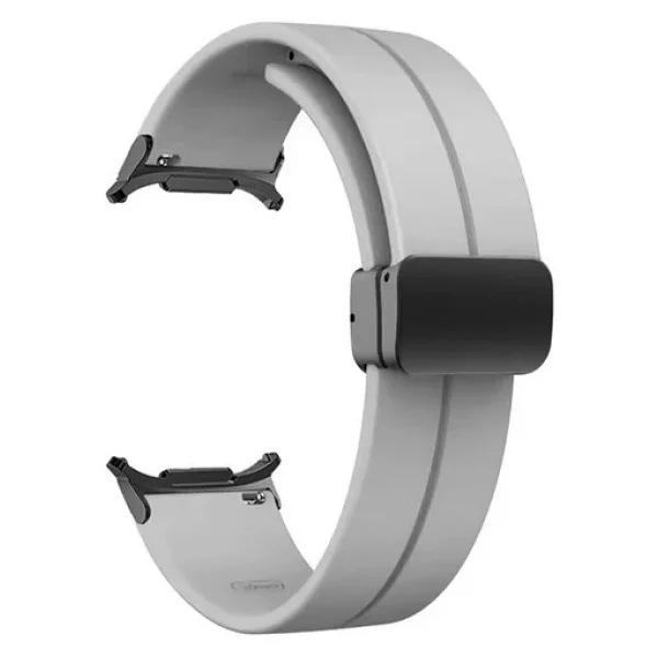 Gpack Samsung Galaxy Watch Ultra 47mm Kordon Silikon Ayarlanabilir Mıknatıslı HS24 - Görsel 9