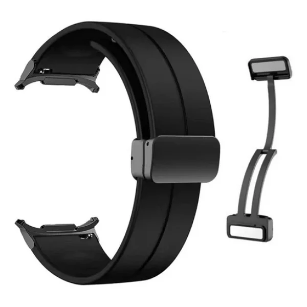 Gpack Samsung Galaxy Watch Ultra 47mm Kordon Silikon Ayarlanabilir Mıknatıslı HS24 - Görsel 2