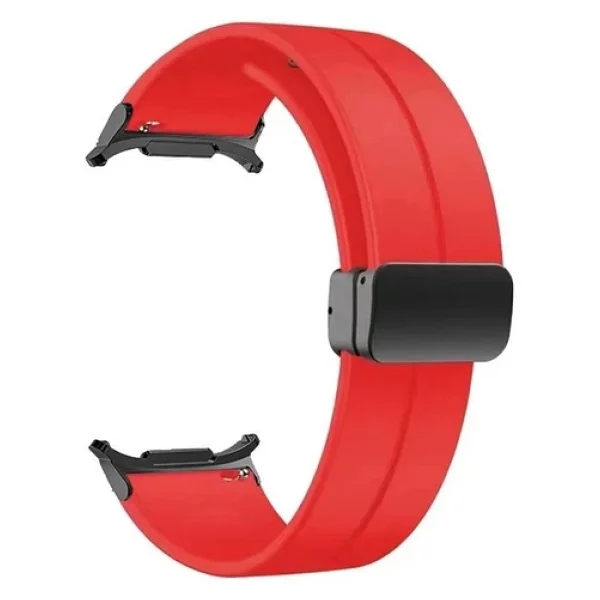 Gpack Samsung Galaxy Watch Ultra 47mm Kordon Silikon Ayarlanabilir Mıknatıslı HS24 - Görsel 4
