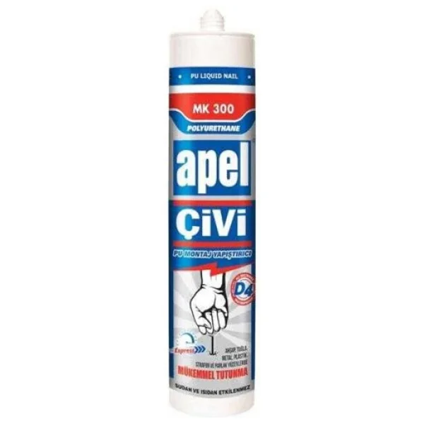 Apel 390 gr Silikon Sıvı Çivi 30 Adet - Görsel 4