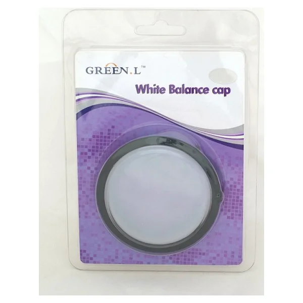 67mm Green.L Beyaz Ayar Kapağı, White Balance Cap - Görsel 4