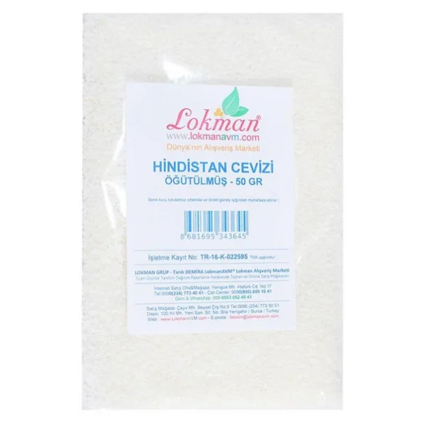 Dogal Ogutulmus Saf Hindistan Cevizi Katkisiz 50Gr - Görsel 5