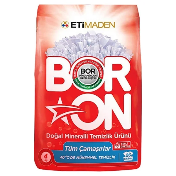 Boron 4 kg Toz Deterjan - Görsel 6