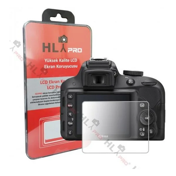 Hlypro Nikon D3300 İçin Ekran Koruyucu Film - Görsel 2