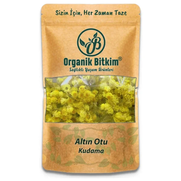 Organik Bitkim Altın Otu - Ölmez Çiçek / Kudama 500 gr - Görsel 2