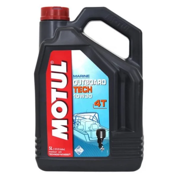 Motul Marine Outboard Tech 10W-30 4T 5 lt Tekne Motor Yağı - Görsel 3