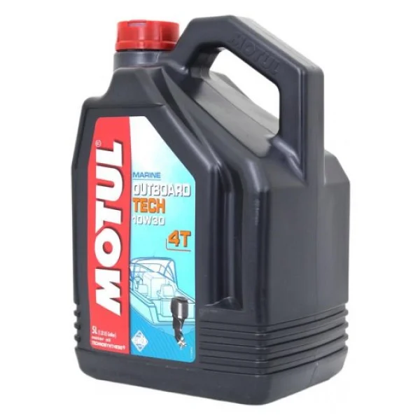 Motul Marine Outboard Tech 10W-30 4T 5 lt Tekne Motor Yağı - Görsel 5