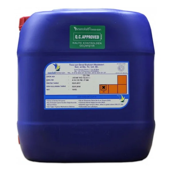 Eurolub Cx 790 16 Kg Kesme Yağı (uçucu) - Görsel 4