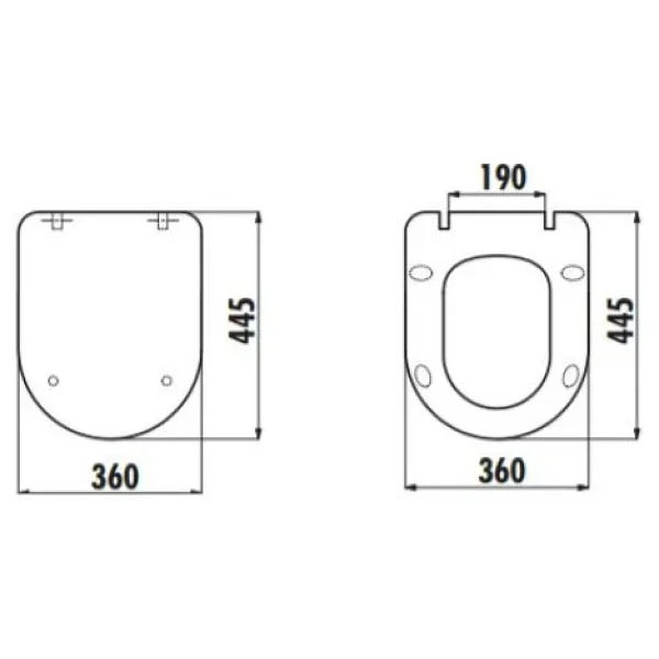 Creavit GR5001-Tp325 Gömme Rezervuar Seti 5 Lİ SET YAVAŞ KAPAK - MAT BUTON - Görsel 5