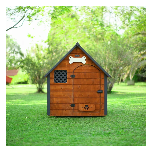 Mandu Isı Yalıtımlı XLarge Ahşap Köpek Kulübesi - Görsel 3