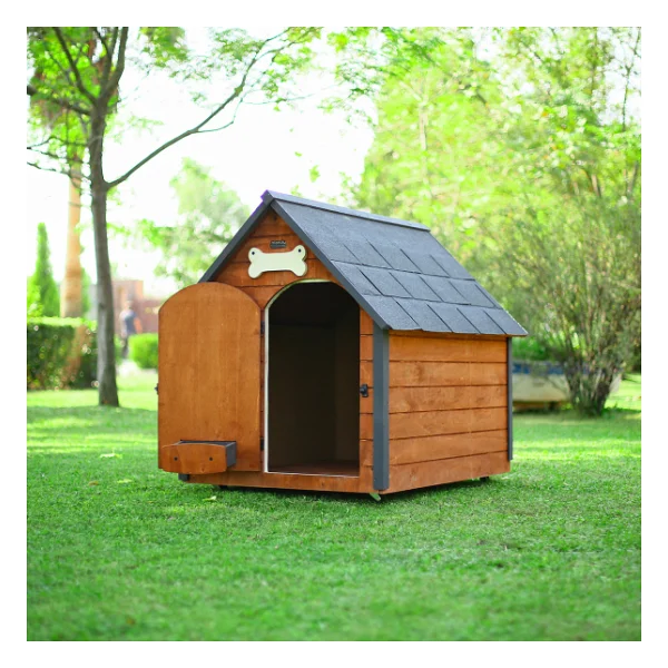 Mandu Isı Yalıtımlı XLarge Ahşap Köpek Kulübesi - Görsel 4