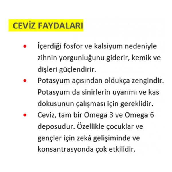 Tuğba Kuruyemiş Kabuklu Ceviz 500 gr - Görsel 6