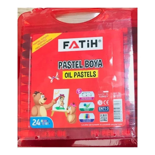 Fatih King Size Çantalı 24'lü Pastel Boya - Görsel 6