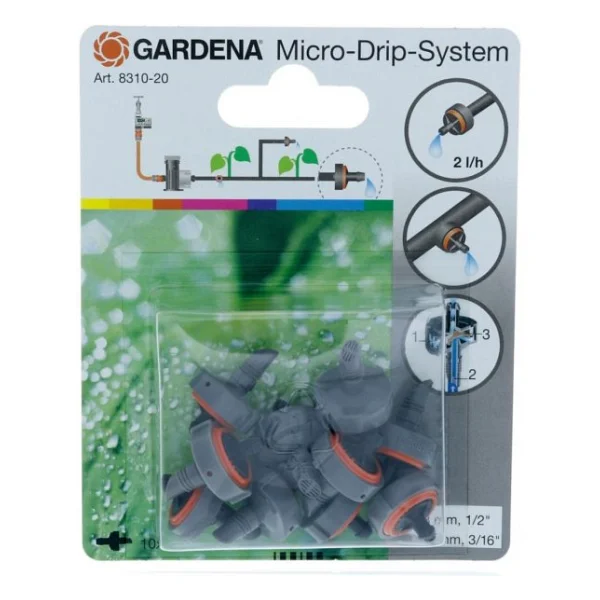 Gardena 8310-20 Son Damlatıcı Basınç Dengeleme 2l/s 10 Lu Paket - Görsel 2