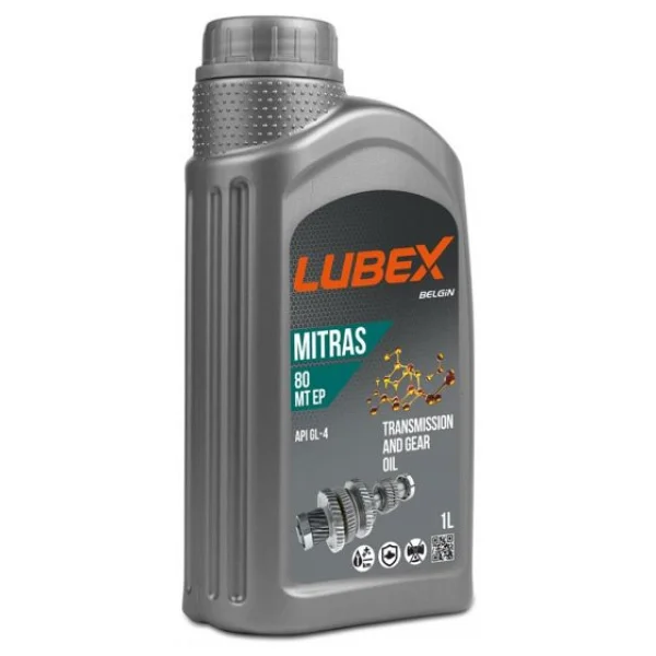 Lubex Mitras MT EP 80 1 Lt Manuel Şanzıman Yağı (2 Adet) - Görsel 2