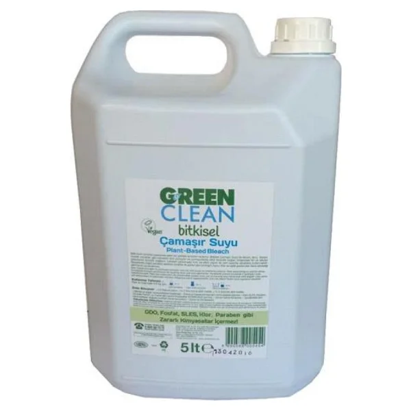 U Green Clean Bitkisel Çamaşır Suyu 5 lt - Görsel 4