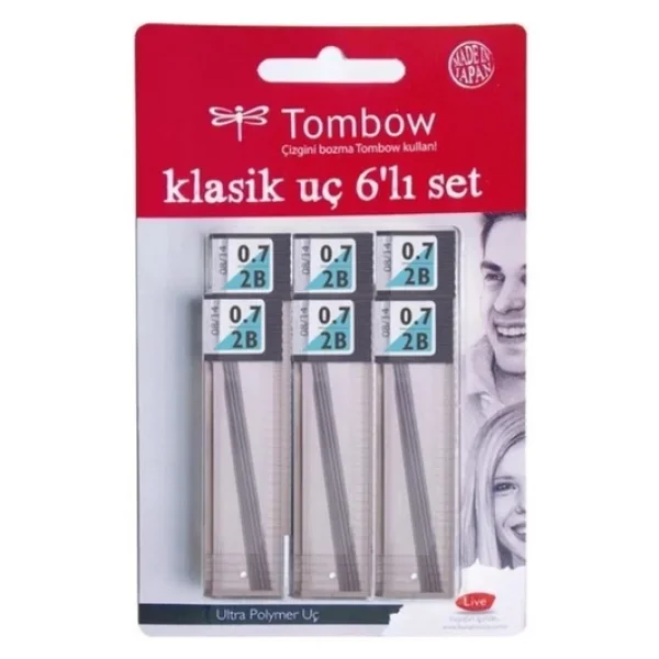 Tombow Uc 0,7 Mm 2b Blisterli ( 6ad ) - Kalem Ucu 0.7 - Görsel 4