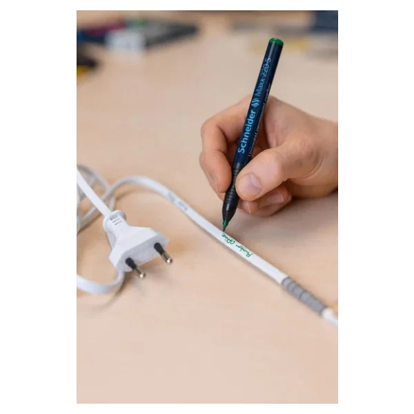 Schneider Pen Maxx 220 0.4 mm Yeşil Asetat Kalemi - Görsel 8