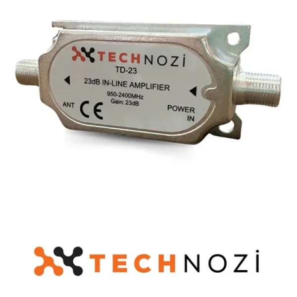 technozi 23db 950-2400mhz Lnb Hat Sinyal Güçlendirici In-lıne Amplifer - Görsel 2