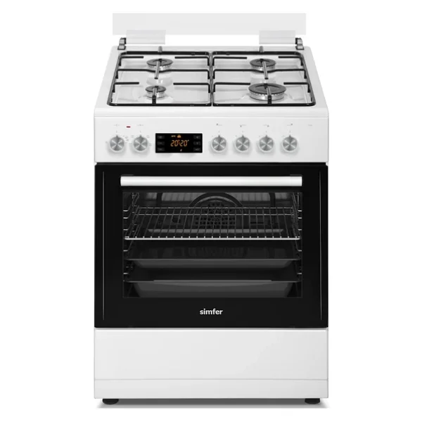 Simfer 1223 Multi Turbo Beyaz Ocaklı Fırın - Görsel 7