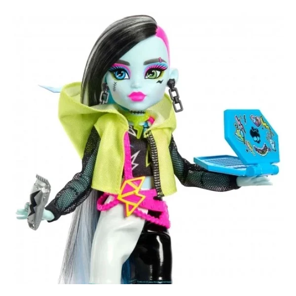 Monster High Gizemli Arkadaşlar Neon Frights S3 Bebek - Görsel 7
