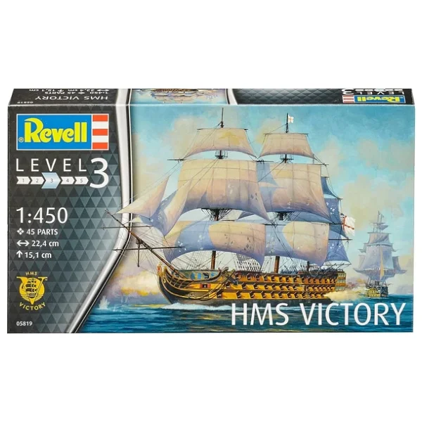 Revell 1:450 HMS Victory 05819 Maket Seti - Görsel 8