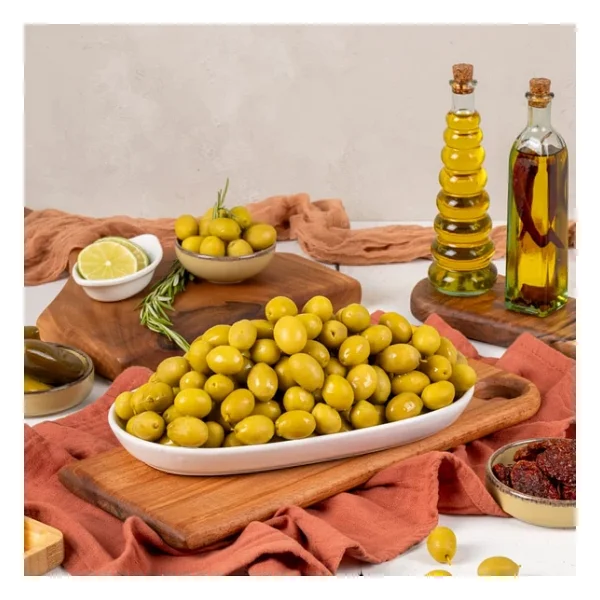 Yöre Kokteyl Yeşil Zeytin 2 Kg - Görsel 5