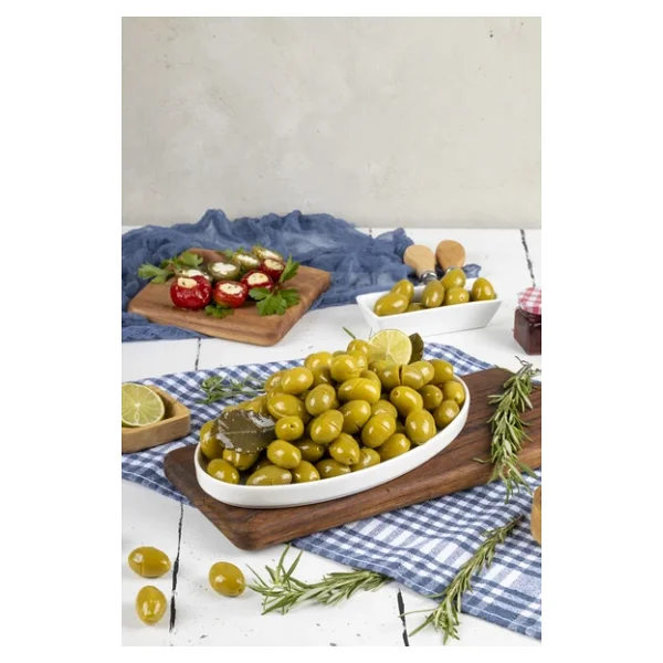 Yöre Akdeniz Kırma Yeşil Zeytin 2 KG - Görsel 3