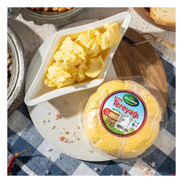 Yeşil Akçaabat Trabzon Tereyağı Tuzlu 750 gr - Görsel 2
