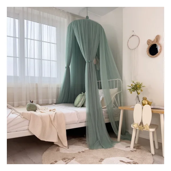 PAMUKA Tül Cibinlik Deluxe Sage Green - Görsel 6
