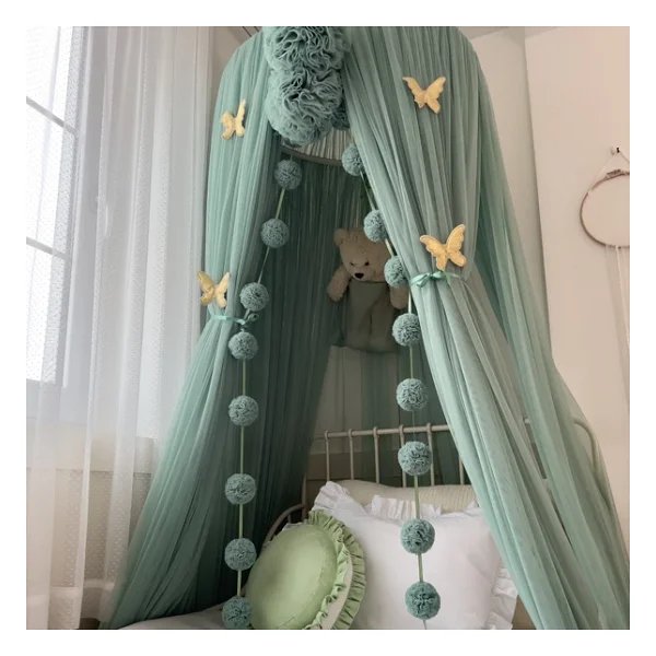 PAMUKA Tül Cibinlik Deluxe Sage Green - Görsel 5