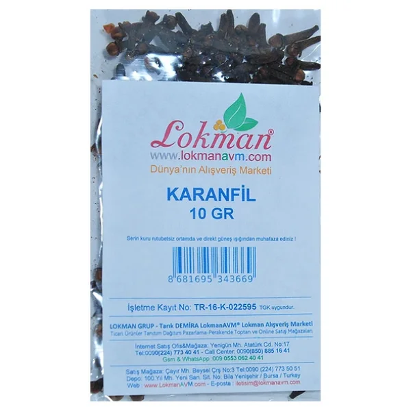 Karanfil Doğal Tane 10 Gr Paket - Görsel 7