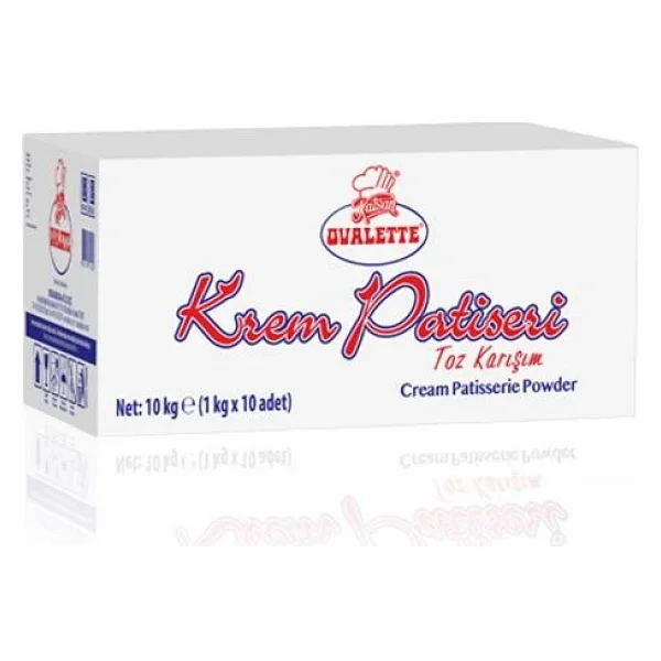Ovalette 1 kg Toz Krem Patiseri - Görsel 4
