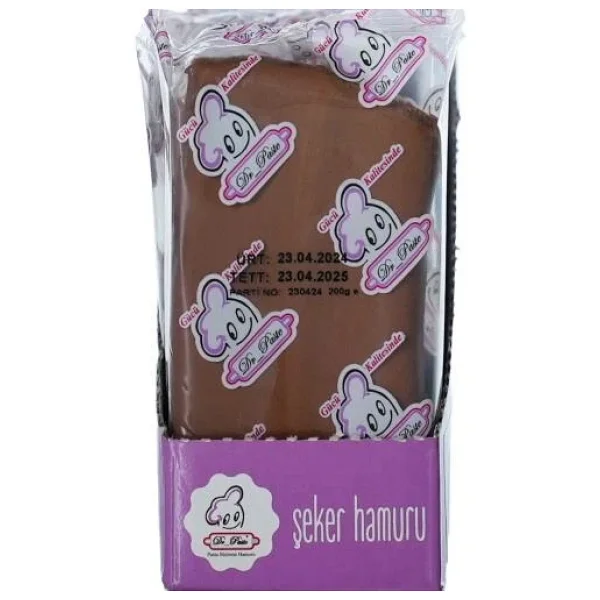 Dr. Paste Kahverengi 200 gr Şeker Hamuru - Görsel 3