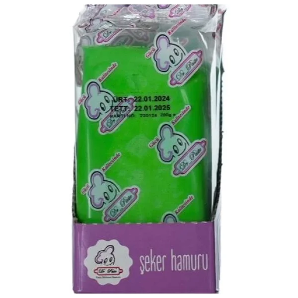 Dr. Paste 200 gr Yeşil Şeker Hamuru - Görsel 3