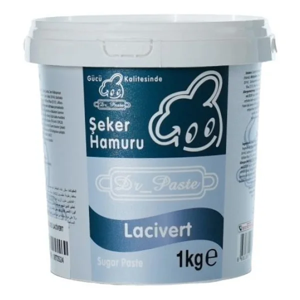 Dr. Paste Lacivert 1 kg Şeker Hamuru - Görsel 2
